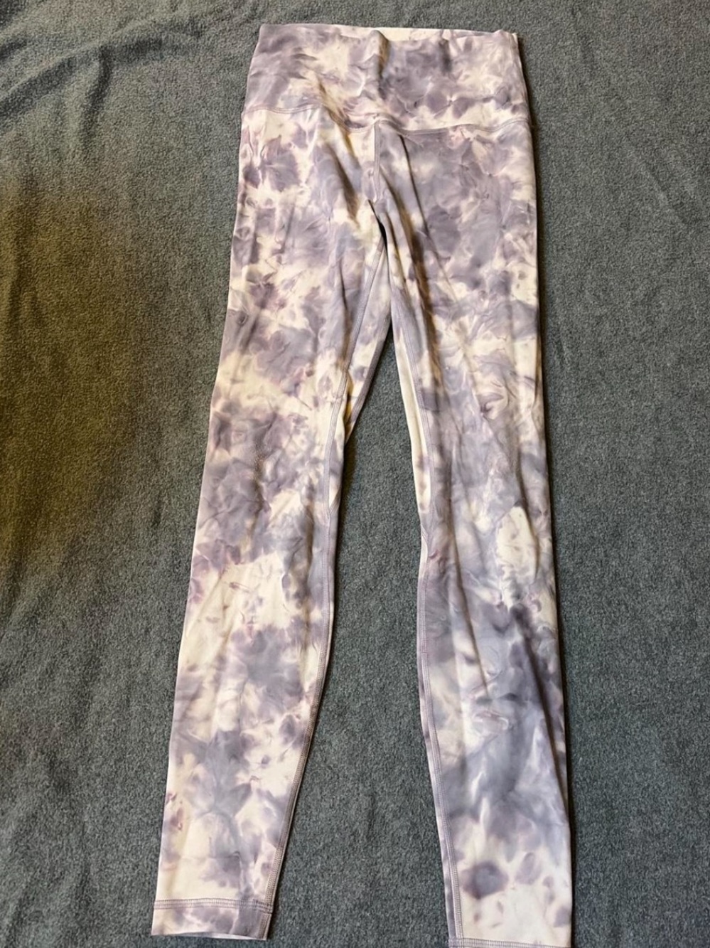 Lululemon Leggings- Purple Tie-Dye